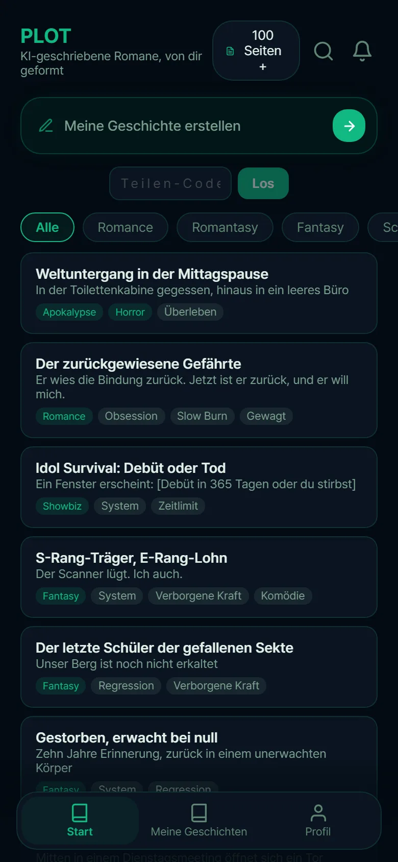Scenario home