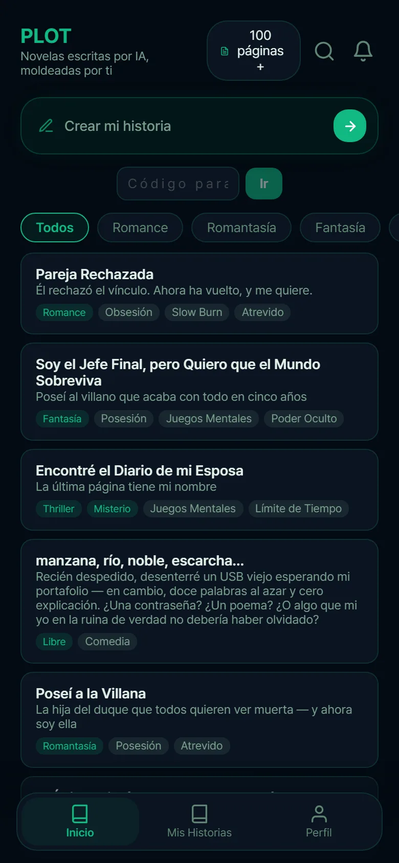 Scenario home