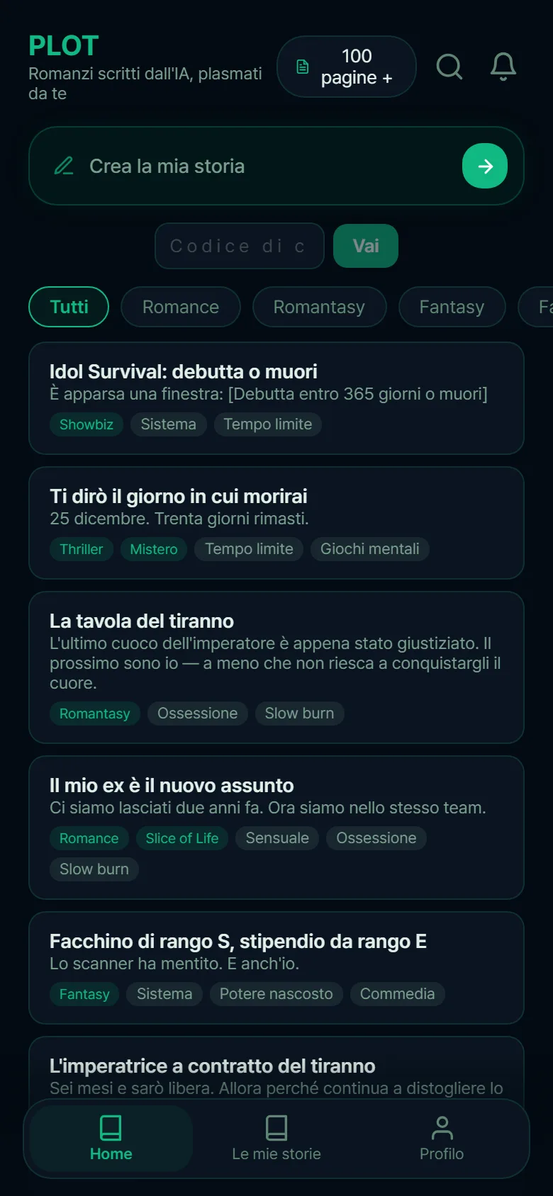Scenario home